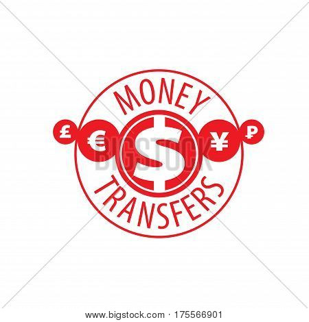 logo design template remittances. Vector illustration of icon