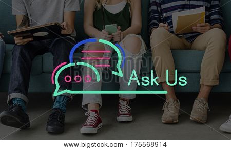 Communication Connection Speech Bubble Concept