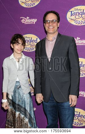 LOS ANGELES - MAR 4:  Ondine Bader, Diedrich Bader at the 