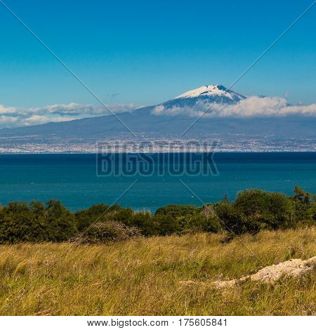Etna And Sea