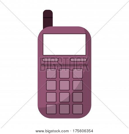smartphone telephone technology icon vector illustration eps 10