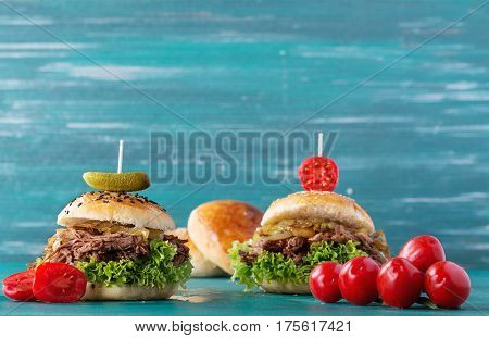 Pulled Pork Burger