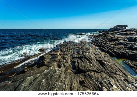 Pemaquid Point Lighthouse Park Shore
