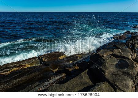 Pemaquid Point Lighthouse Park Shore