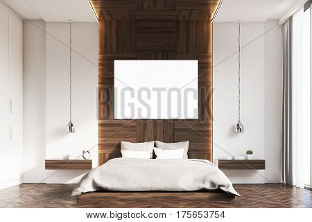 Bedroom With Picture, Wood, Front