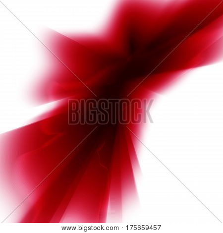 Vector red smooth blurry background. Abstract futuristic colorful texture.