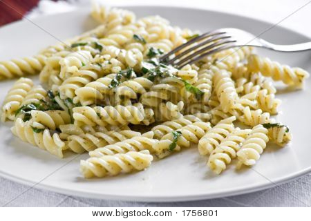 Fusilli med Pesto