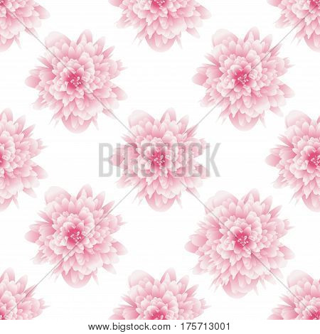 Seamless pattern flower. Background for fabrics textiles paper wallpaper web pages wedding invitations. Vector illustration.