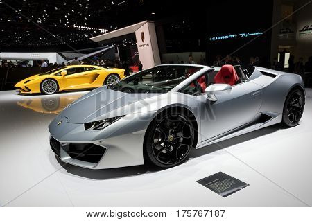 Lamborghini Huracan Rwd Spyder And Aventador S Sports Cars