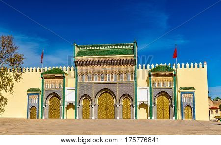 Dar El-Makhzen, the Royal Palace in Fes - Morocco