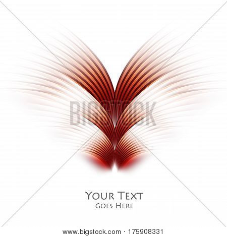Bright vector background. Wavy lines, elements for design. Vector elements for presentations, brochures, annual reports. Eps10