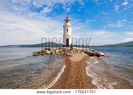 Lighthouse Tokarevskiy Egersheld, Vladivostok