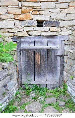 Ancient Barn Door