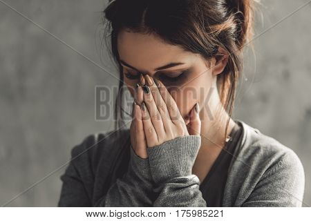 Girl Being Struck