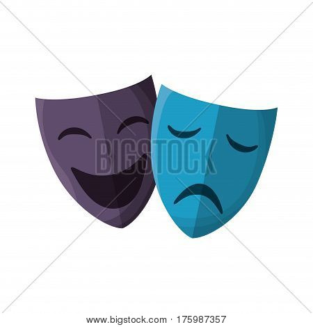 mask teather isolated icon vector illustration design