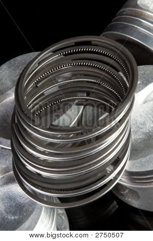Conjunto completo de pistões