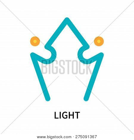 Light Icon Isolated On White Background. Light Icon Simple Sign. Light Icon Trendy And Modern Symbol