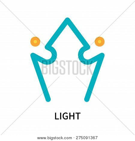 Light Icon Isolated On White Background. Light Icon Simple Sign. Light Icon Trendy And Modern Symbol