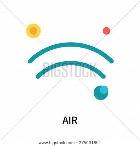 Air Icon Isolated On White Background. Air Icon Simple Sign. Air Icon Trendy And Modern Symbol For G