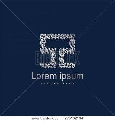 Initial Letter Sz Logo Template Vector Design