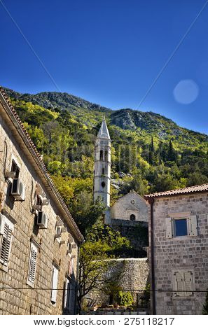 Perast is an old and little town on the Bay of Kotor in Montenegro. It is situated a few kilometres of Kotor and is noted for its proximity to the islets of St. George and Our Lady of the Rocks.