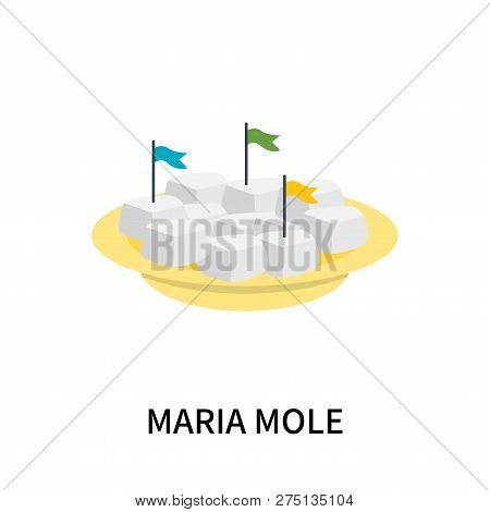 Maria Mole Icon Isolated On White Background. Maria Mole Icon Simple Sign. Maria Mole Icon Trendy An