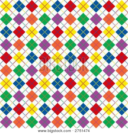 Rainbow Argyle