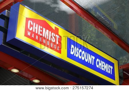 Melbourne Australia - December 1, 2018: Chemist Warehouse Shop. Chemist Warehouse Continues To Be At