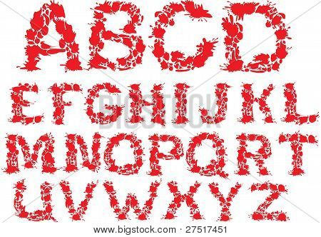 letters blots