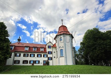 Bad Wurzach Is A City In Bavaria, Germany, With Many Historical Attractions