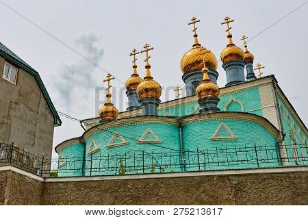 Orthodoxy Church In Uralsk City. Kazakhstan.
Cathedral Of The Archangel Michael