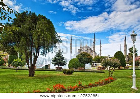 Modrá mešita, Istanbul, Turecko