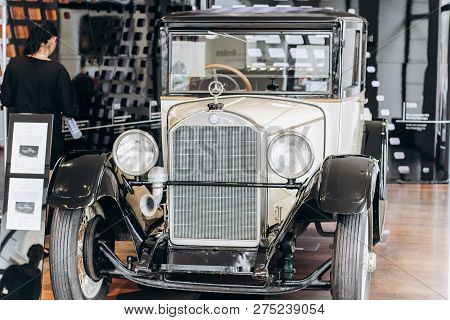 Germany, Munich - September 01, 2013. Mercedes-benz 170s Cabrio A