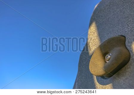 Close Up Of Climbing Stone On Playground Utah