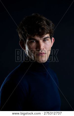 Portrait Of Handsome Man