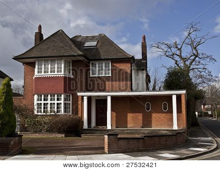 georgianischen Stilhaus in london
