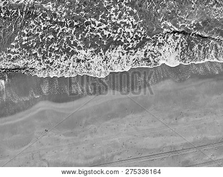 Aerial View Of Granelli Beach, A Seaside Place In Sicily