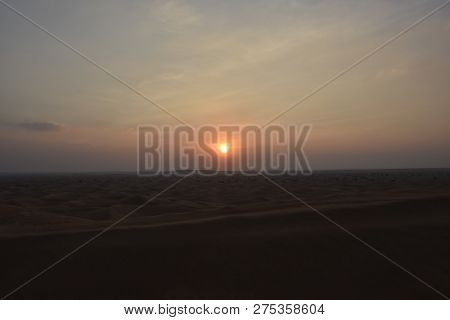 Sharjah Desert Area, One Of The Most Visited Places For Off-roading By Off Roaders