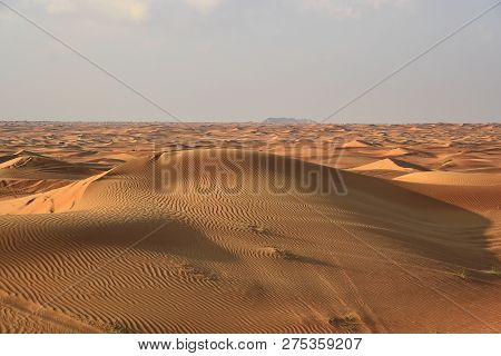Sharjah Desert Area, One Of The Most Visited Places For Off-roading By Off Roaders