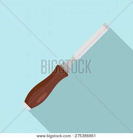 Metal Rasp Icon. Flat Illustration Of Metal Rasp Vector Icon For Web Design