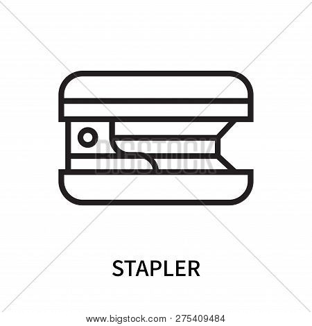 Stapler Icon Isolated On White Background. Stapler Icon Simple Sign. Stapler Icon Trendy And Modern 