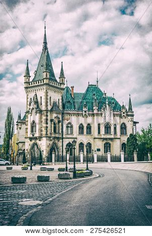 Jakab's Palace In Kosice City, Slovakia, Analog Filter