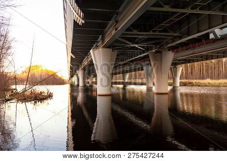 Support Of The Overpass Of The Western High-speed Diameter - Automobile Highway