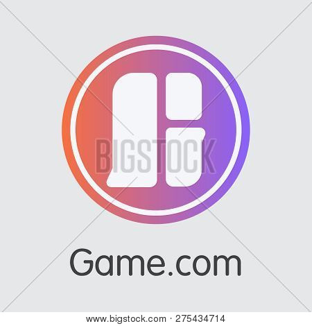 Gtc - Gamecom Copy. The Crypto Coins Or Cryptocurrency Logo.