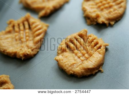 ピーナッツ バターのクッキー