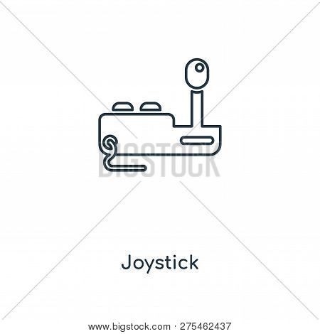 Joystick Icon In Trendy Design Style. Joystick Icon Isolated On White Background. Joystick Vector Ic
