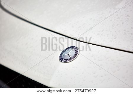 Kiev, Ukraine - October 4, 2016: Mercedes Benz Star Experience. The Interesting Series Of Test Drive