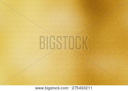 Glowing Golden Metal Sheet Texture, Abstract Pattern Background
