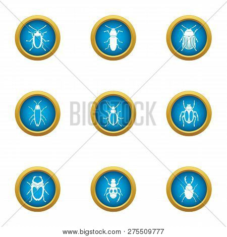 Nullity Icons Set. Flat Set Of 9 Nullity Icons For Web Isolated On White Background