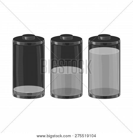 Vector Illustration Of Electricity And Electric Icon. Set Of Electricity And Energy Stock Vector Ill